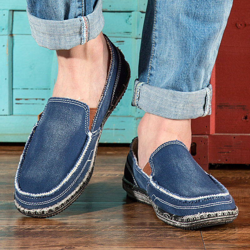 Milan Canvas Slip-Ons