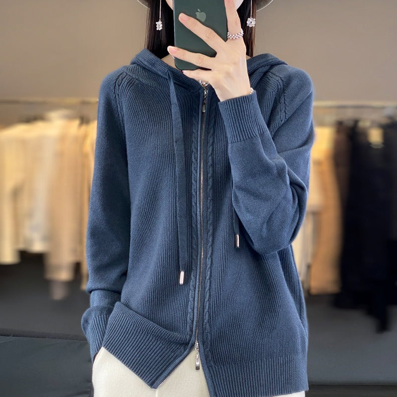 Florence Zipper Hoodie - Benson & Clark