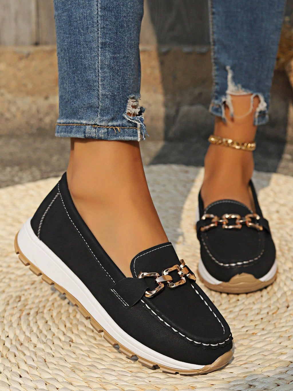Sorrento Flat Buckle Loafers
