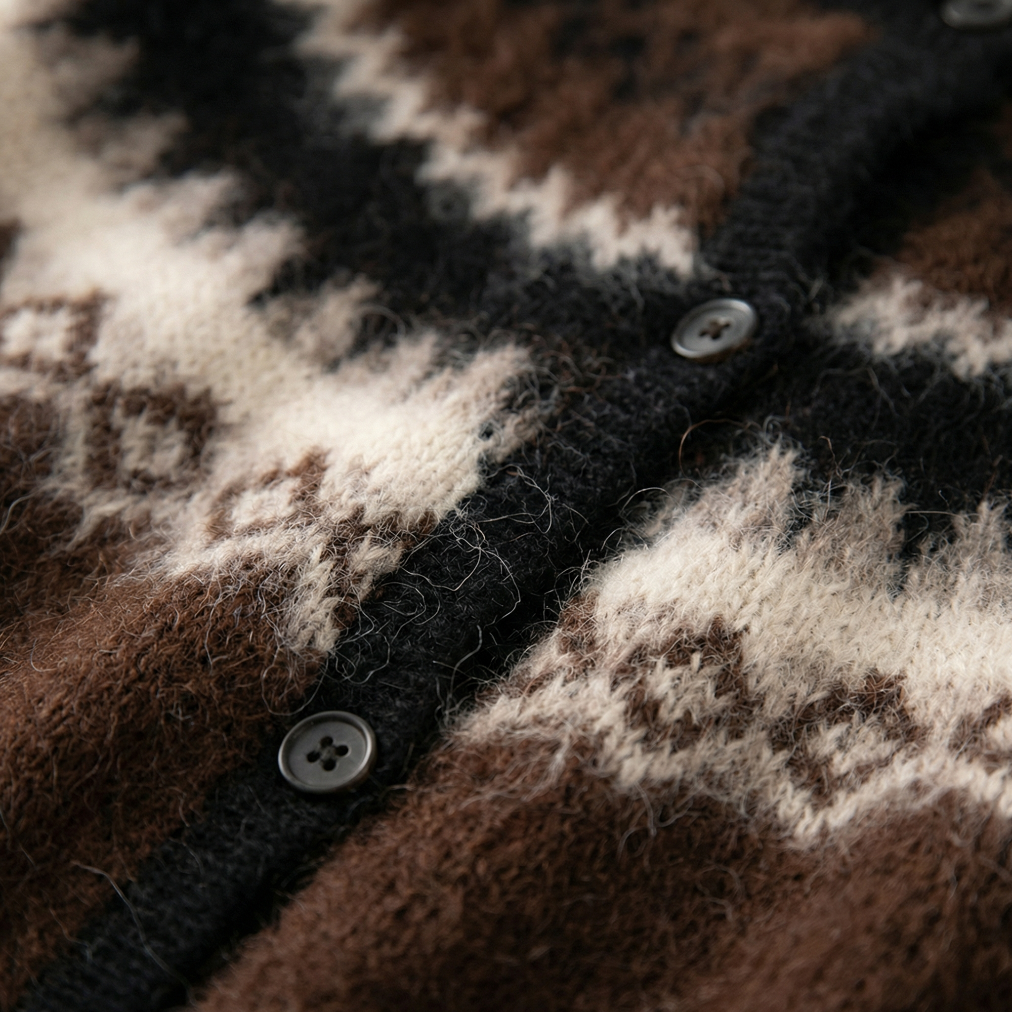 Nordic Style Alpaca Wool Cardigan