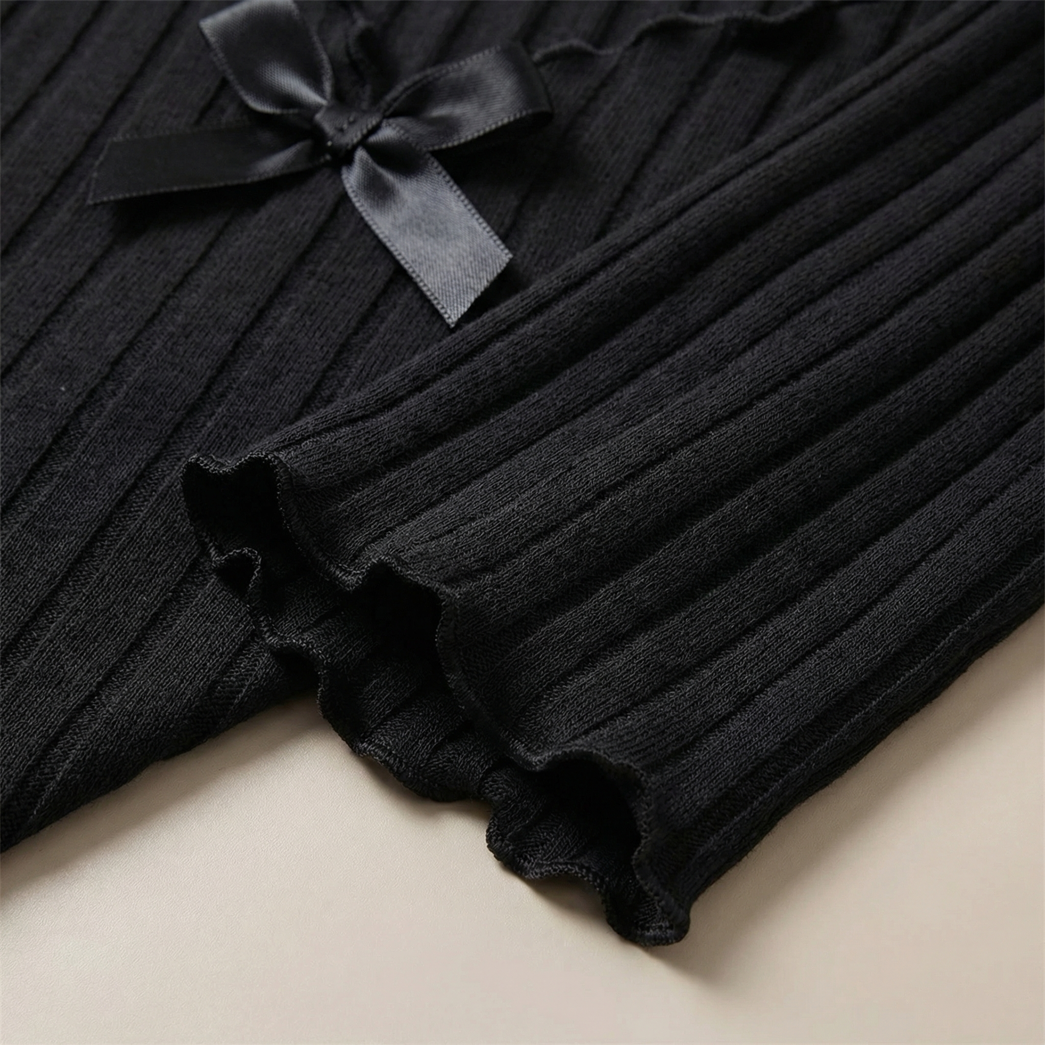 Bruges Ribbed Pajamas Set