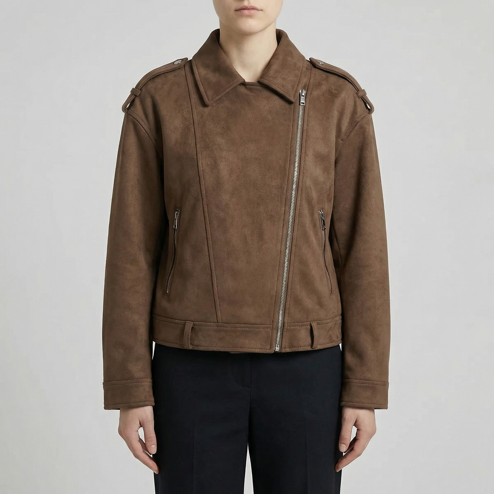Bruges Suede Short Jacket