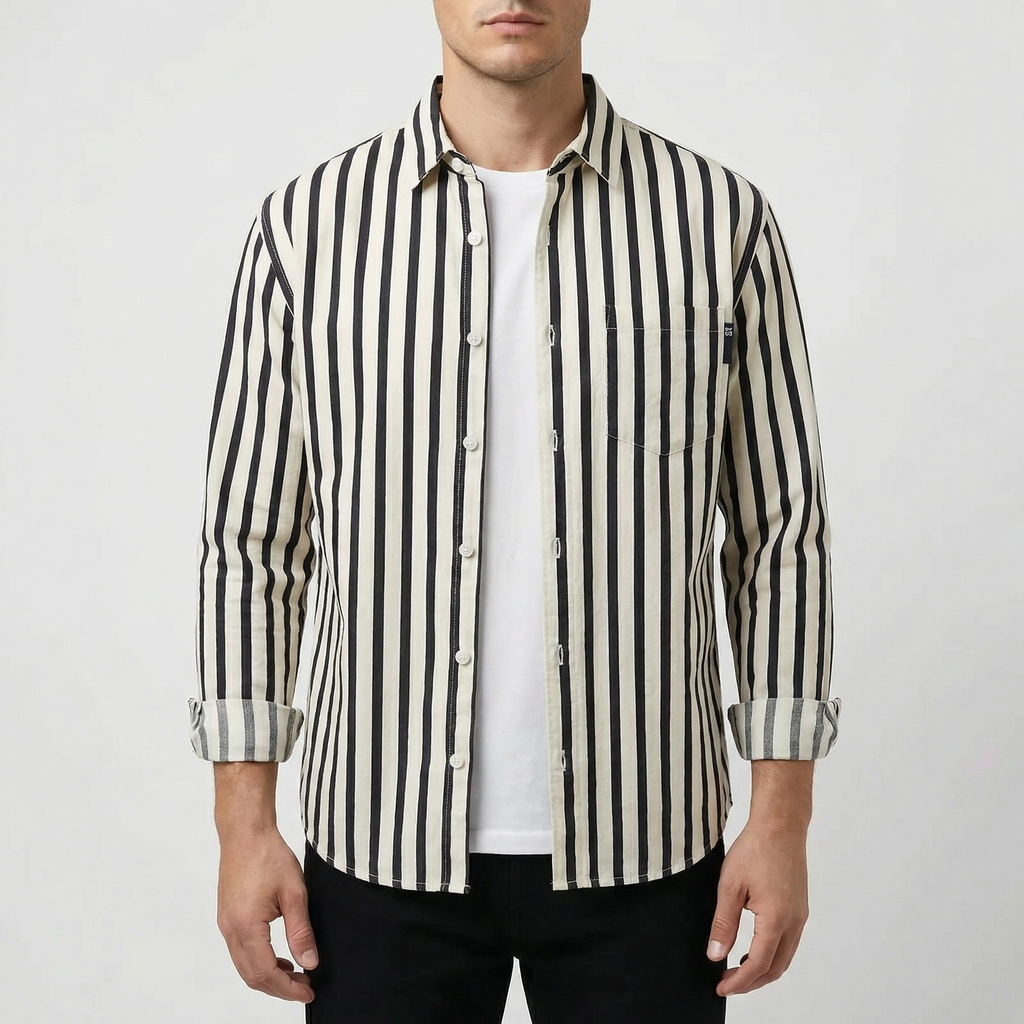 Cascais Cotton Long Sleeve Shirt