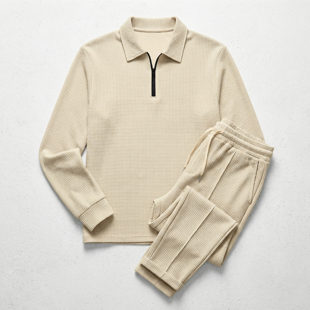 Dubrovnik Waffle Fabric Suit