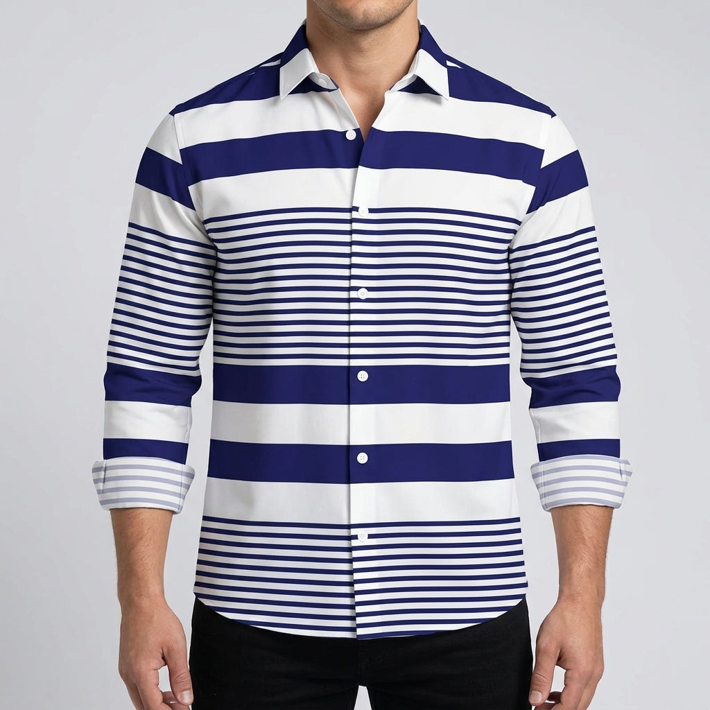 White, Royal Blue, Light Grey