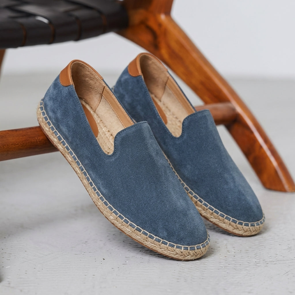 Romano Suede Espadrille Shoes