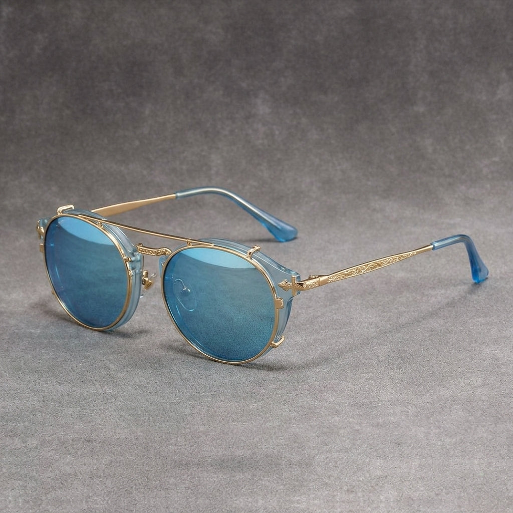 Blue frame / blue lenses