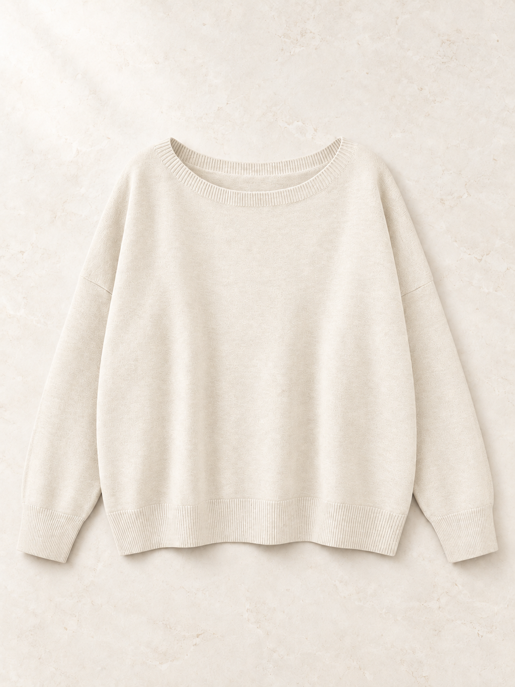 Olivia Relaxed Round Neck Knit Sweater