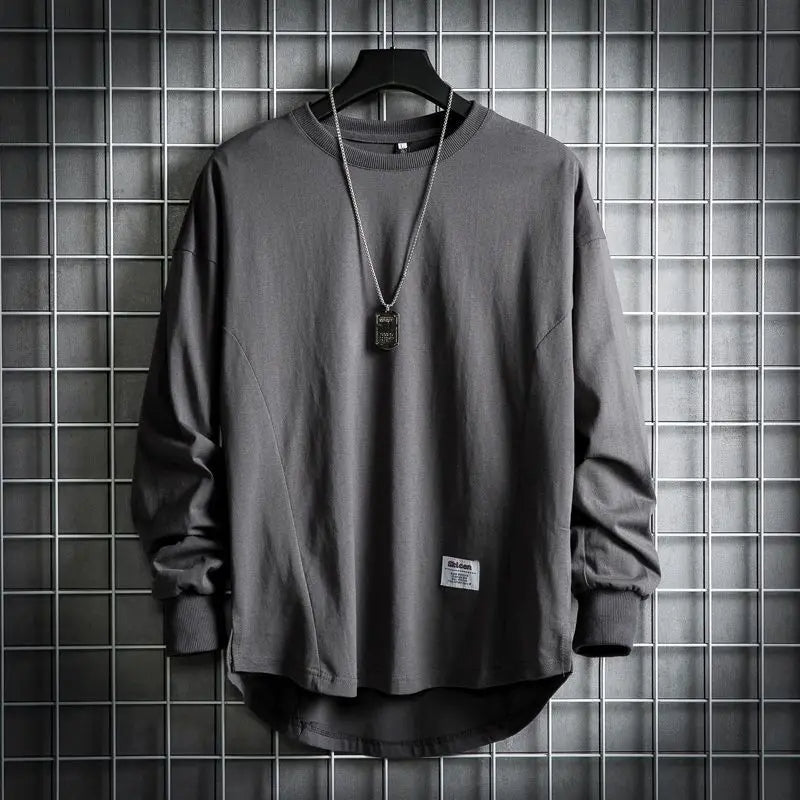 UrbanEase Oversized Drop Hem Pullover