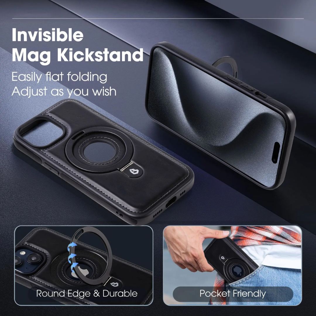 iPhone Leather Case with Magsafe - Benson & Clark