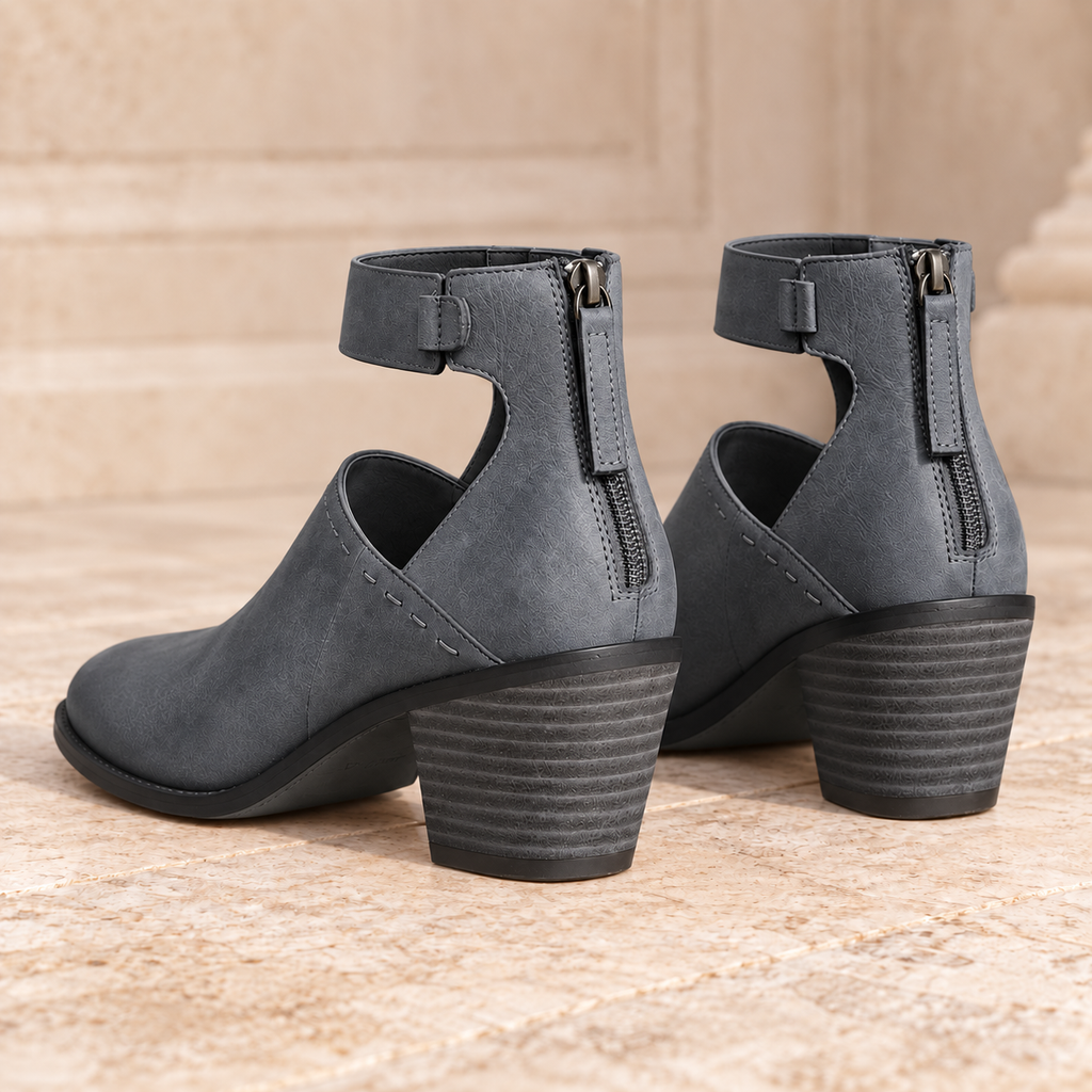 Elena Orthopedic Cut-Out Ankle Boots