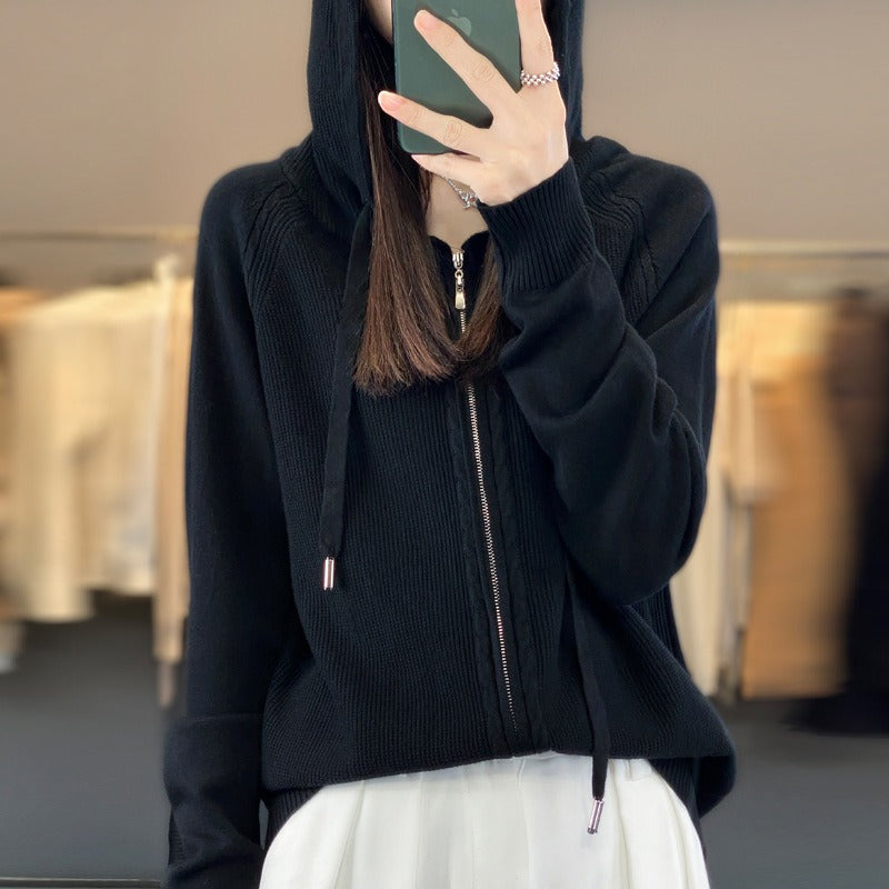 Florence Zipper Hoodie - Benson & Clark