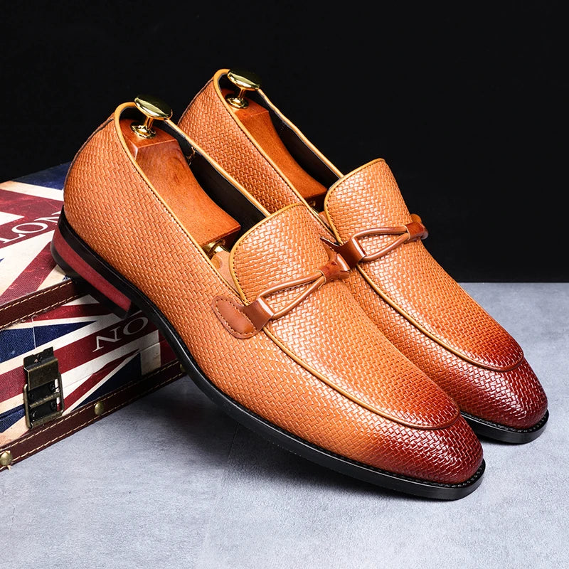 Bellagio Woven Oxford Loafers