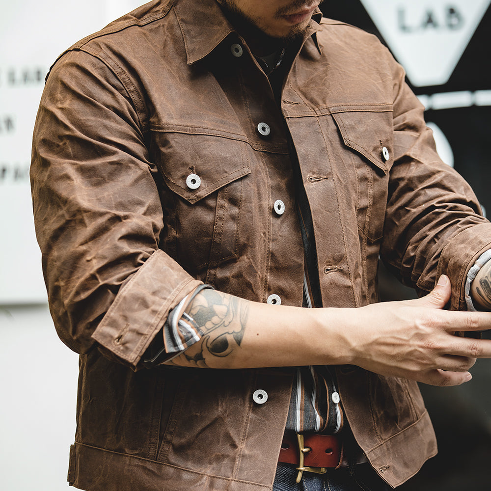 NightSky - Tin Cloth Short Lined Cruiser - Benson & Clark