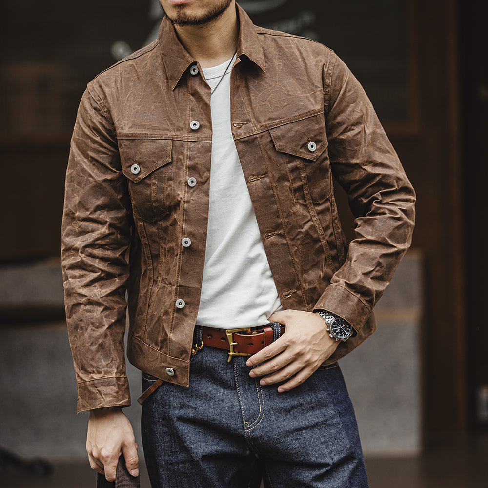 NightSky - Tin Cloth Short Lined Cruiser - Benson & Clark