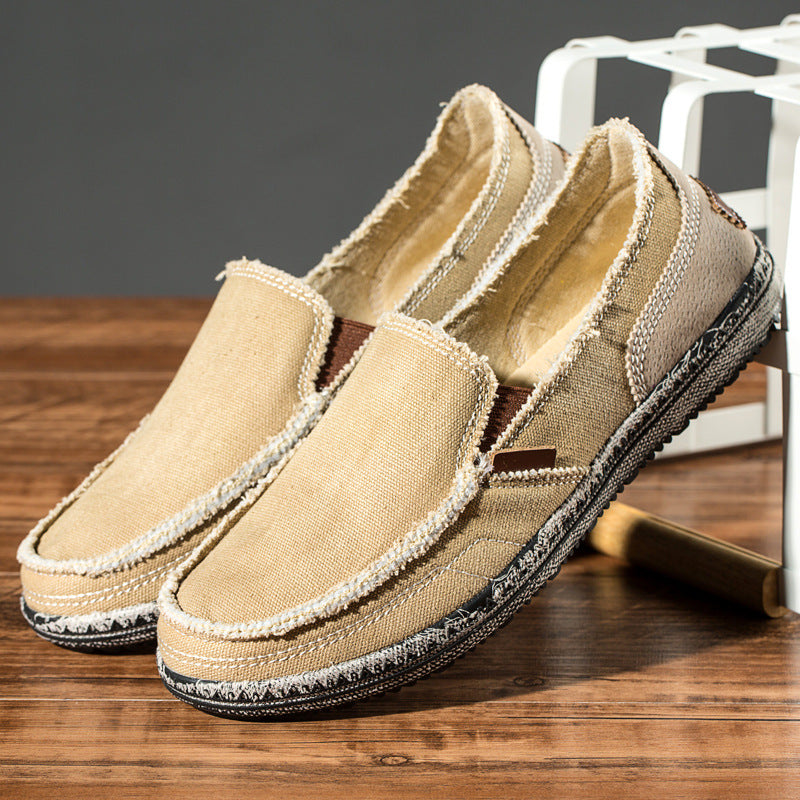 Milan Canvas Slip-Ons