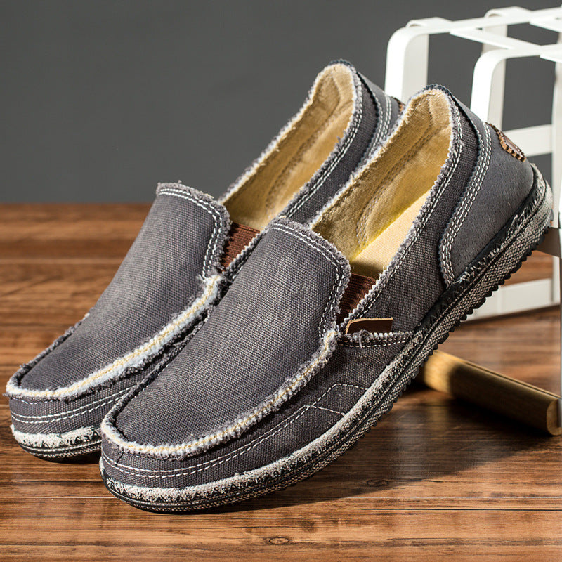 Milan Canvas Slip-Ons