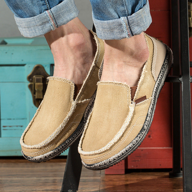 Milan Canvas Slip-Ons