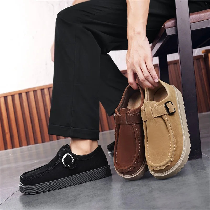 Clarkson Suede Ridge Loafers