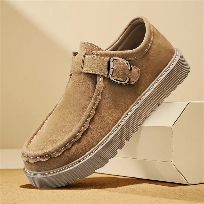 Clarkson Suede Ridge Loafers