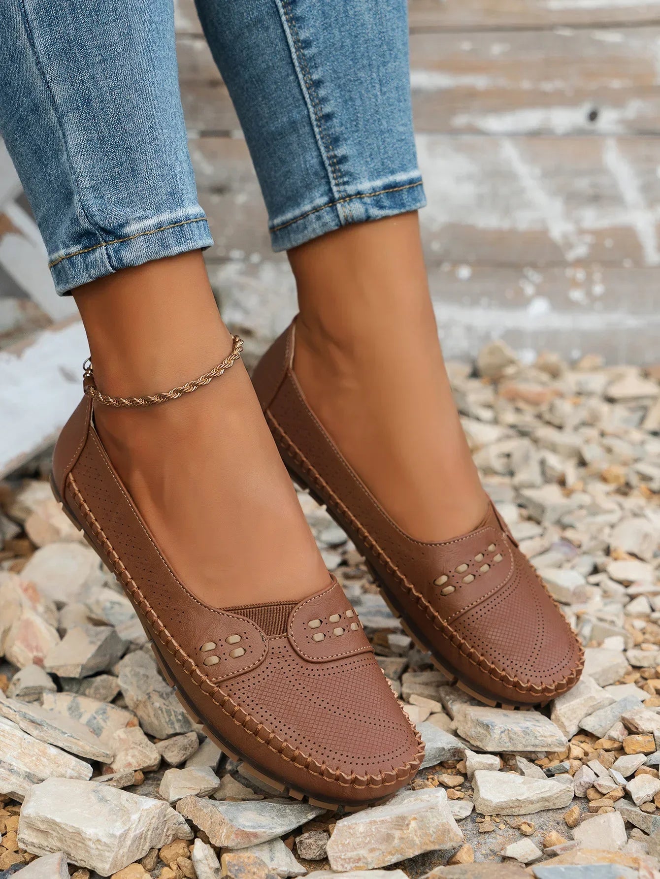 Hanover Soft-Leather Comfort Loafers