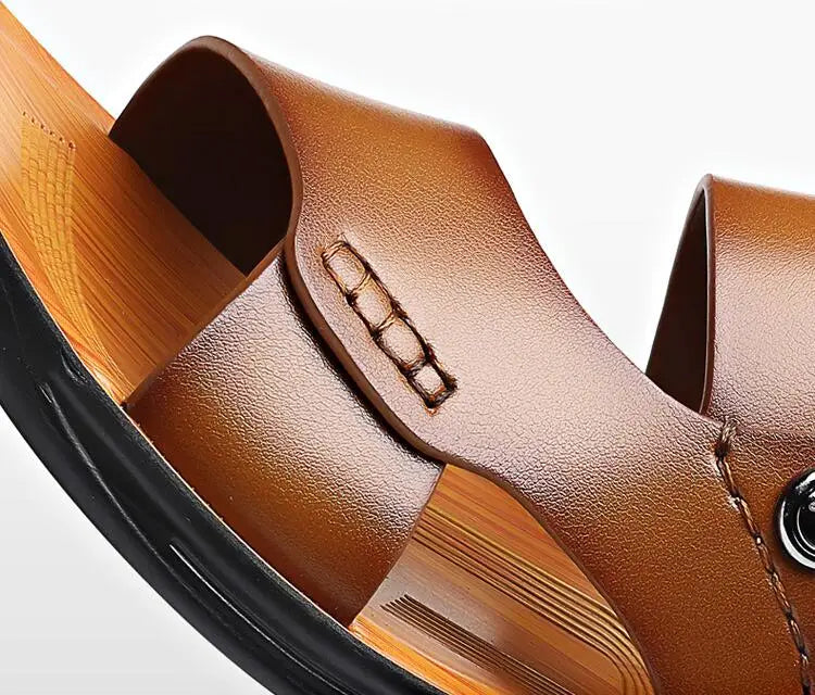 Renley Leather Sandals