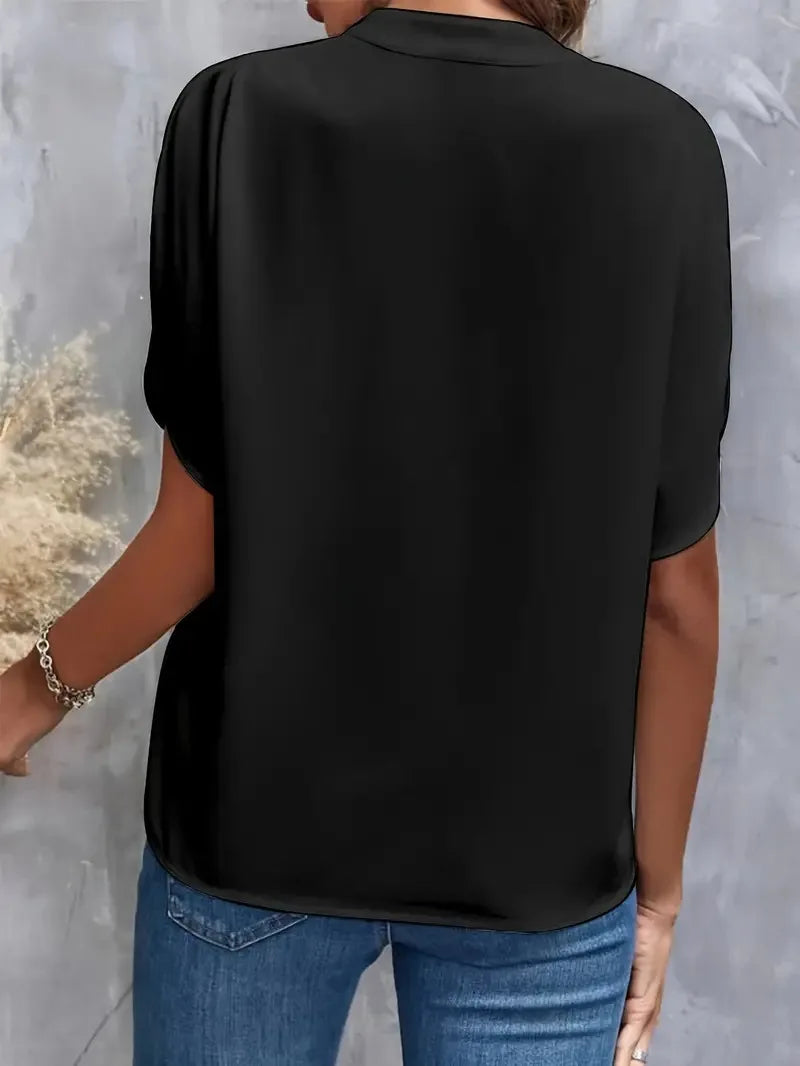 Leona Drape Blouse