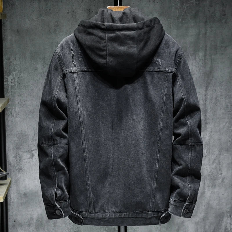 Oslo Hooded Denim Jacket