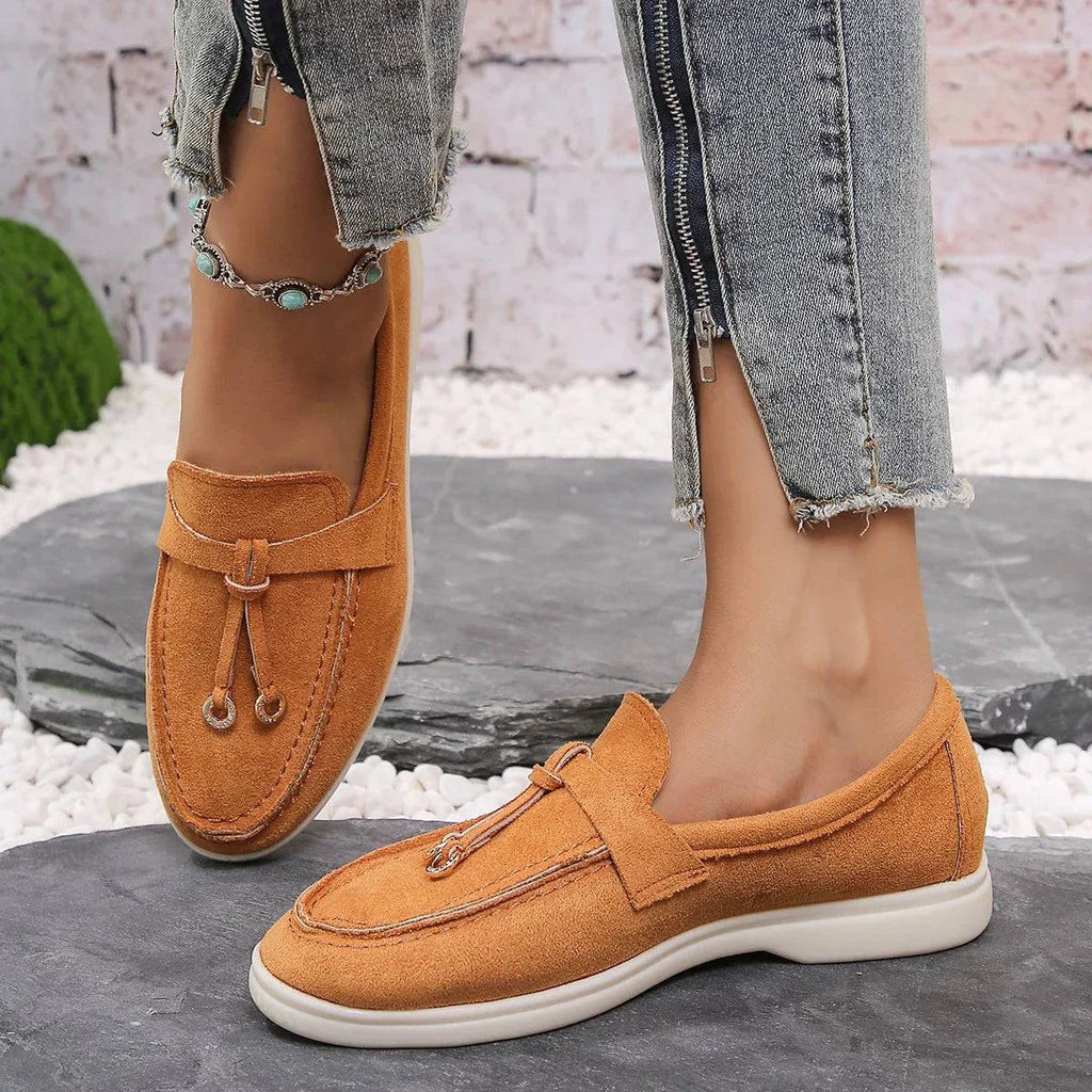 Chic Urban Suede Loafers - Saint Drako