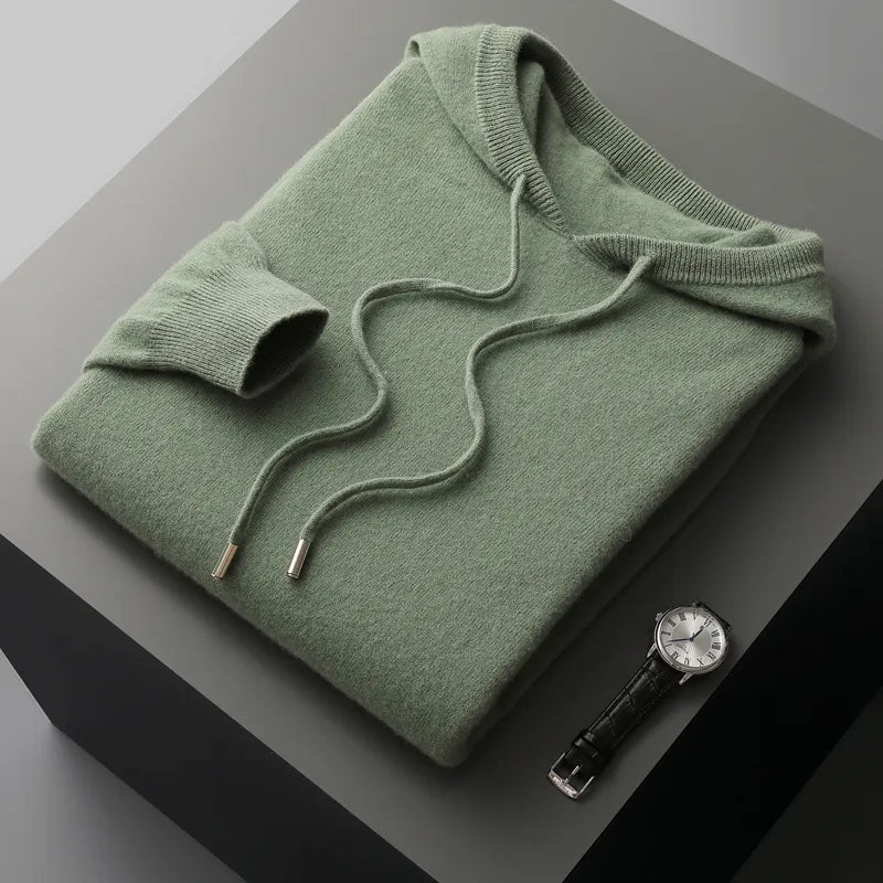 Aspen Merino Wool Hoodie - Benson & Clark