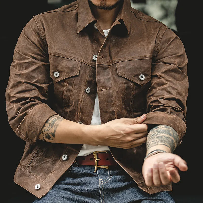 NightSky - Tin Cloth Short Lined Cruiser - Benson & Clark