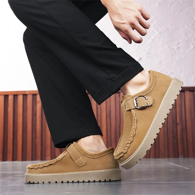Clarkson Suede Ridge Loafers