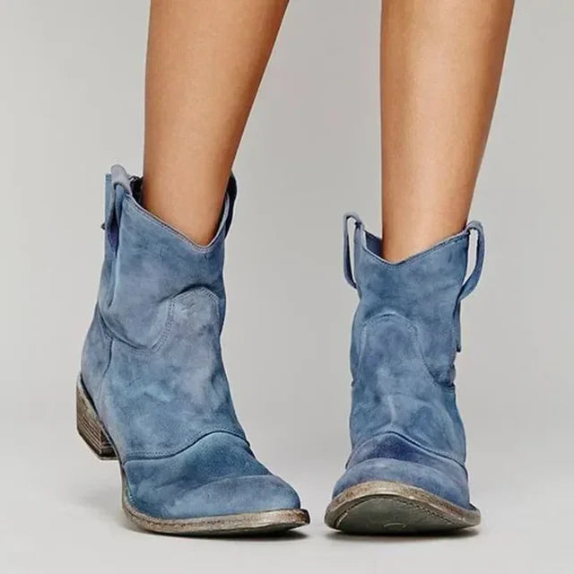 Marlow Women’s Cowgirl Ankle Boots
