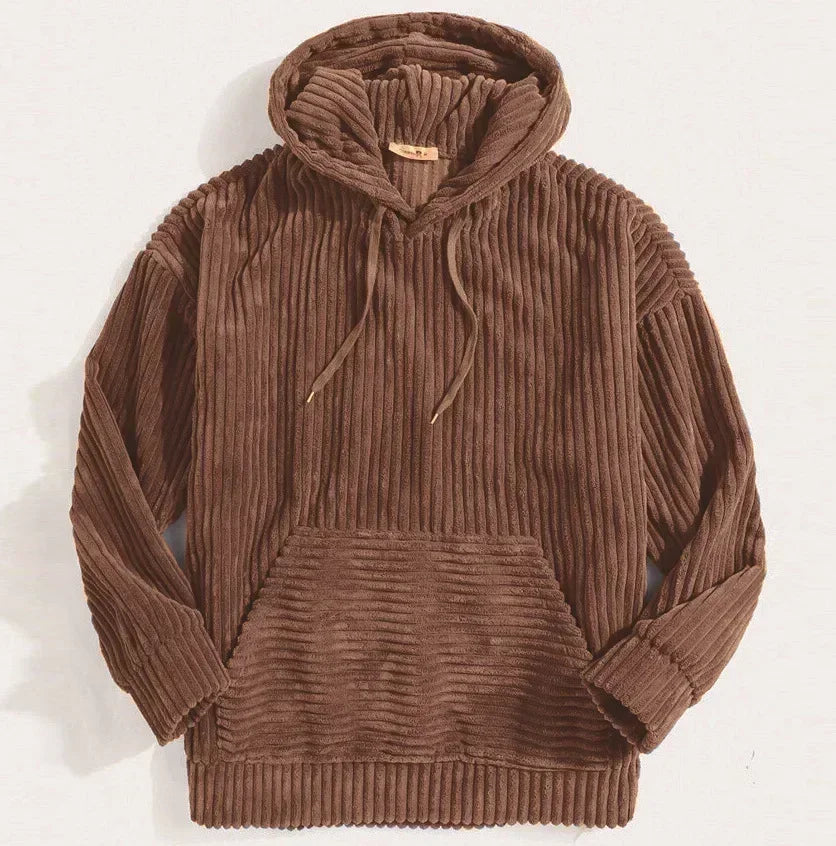 Lazaro Corduroy Hoodie Sweatshirt