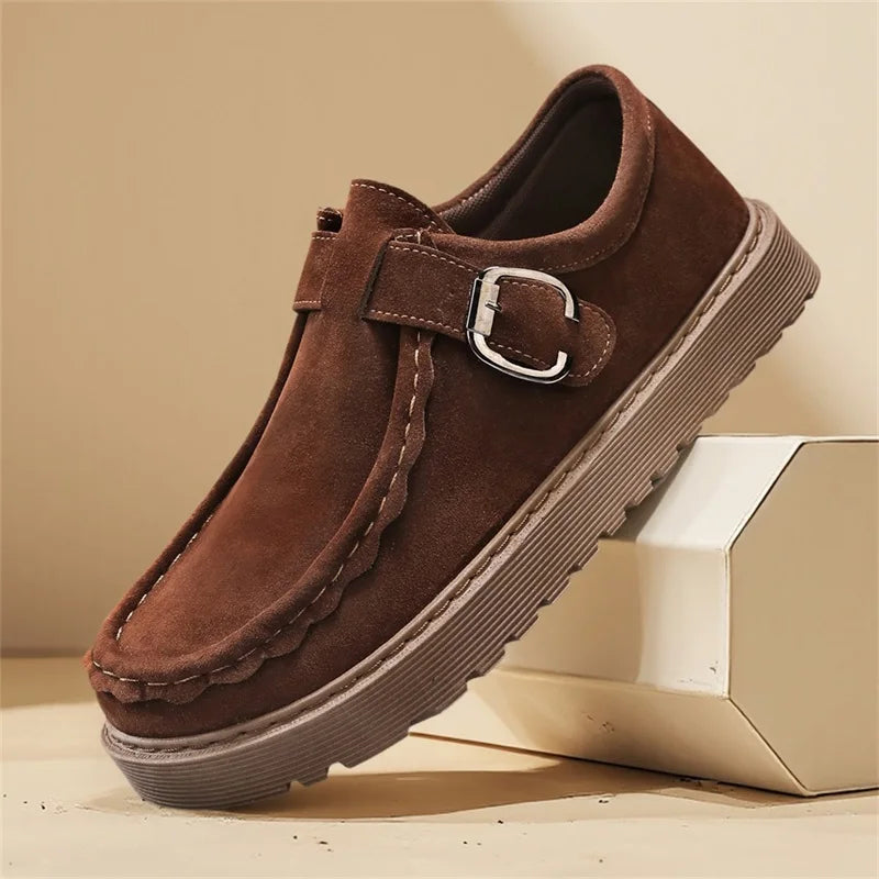Clarkson Suede Ridge Loafers