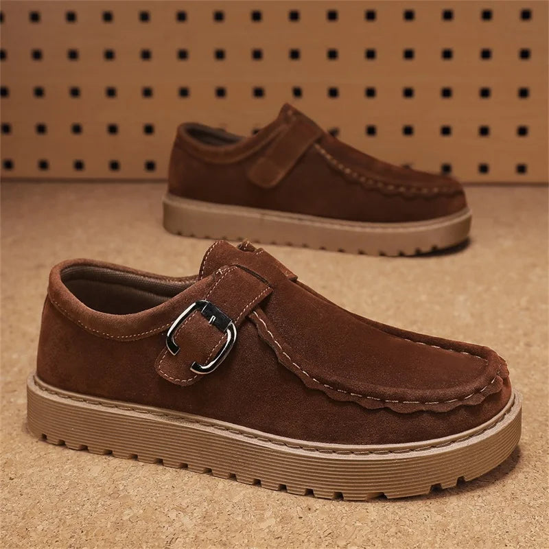 Clarkson Suede Ridge Loafers