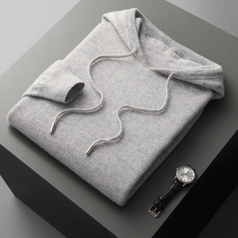 Aspen Merino Wool Hoodie - Benson & Clark