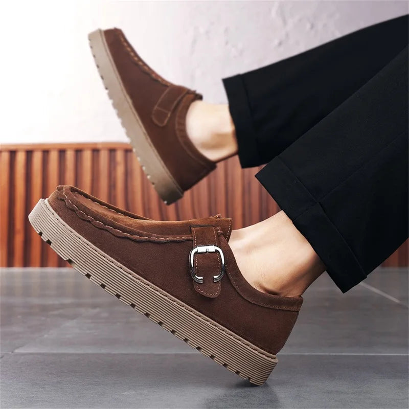 Clarkson Suede Ridge Loafers
