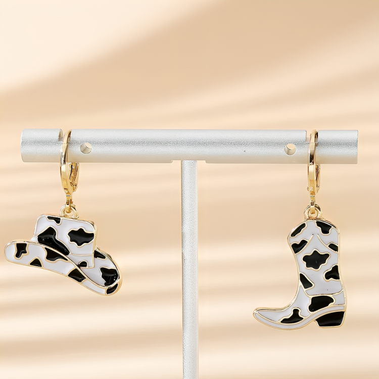 Cowpokes Cowboy Earrings - Benson & Clark