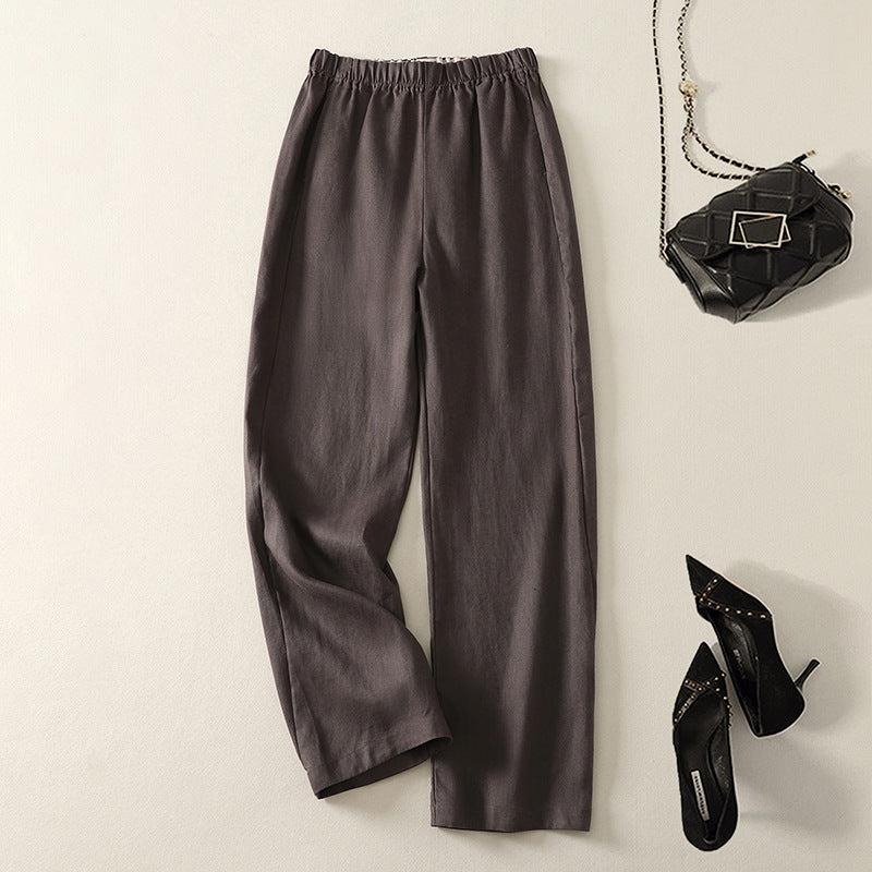 Lucente Linen Pants