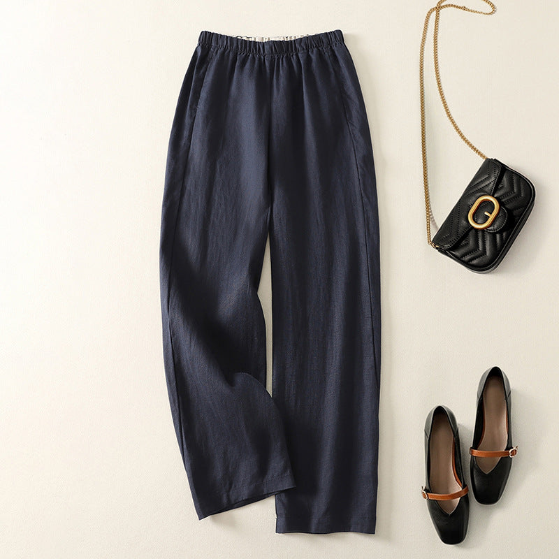 Lucente Linen Pants