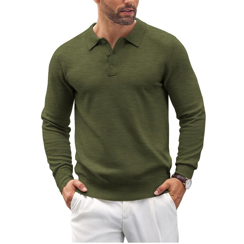 Altaro Knit Polo Sweater
