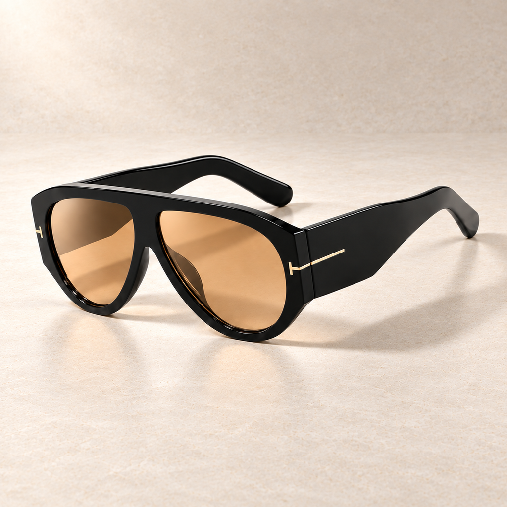 Rafaella Oversized Aviator Sunglasses
