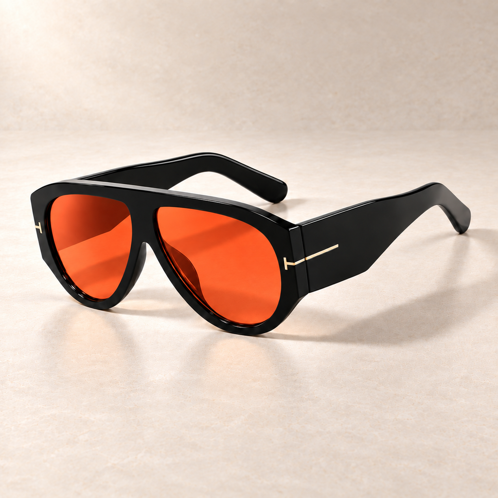Rafaella Oversized Aviator Sunglasses