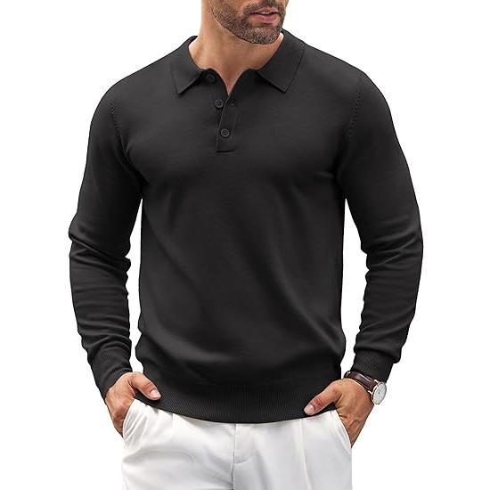 Altaro Knit Polo Sweater