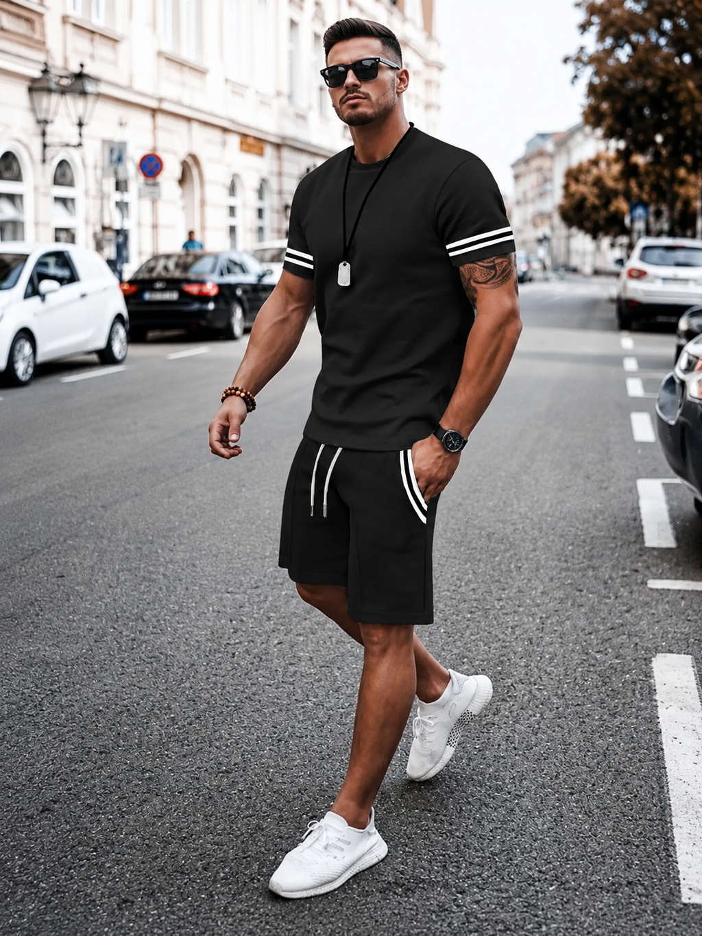 Velmori Contrast Trim Summer Set