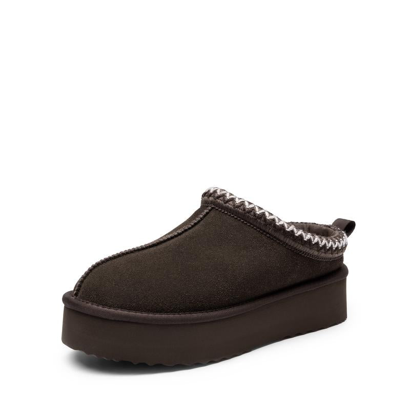 Alassio Platform Shearling Slippers