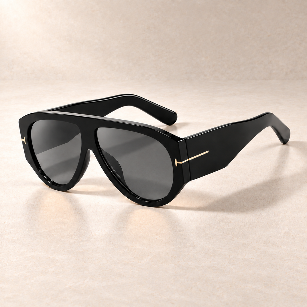 Rafaella Oversized Aviator Sunglasses