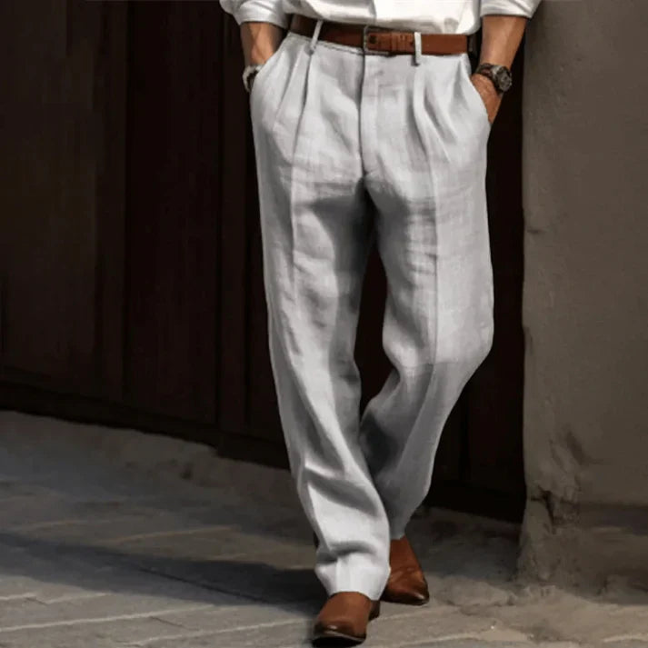 Mercer Men’s Classic Wide Leg Trousers