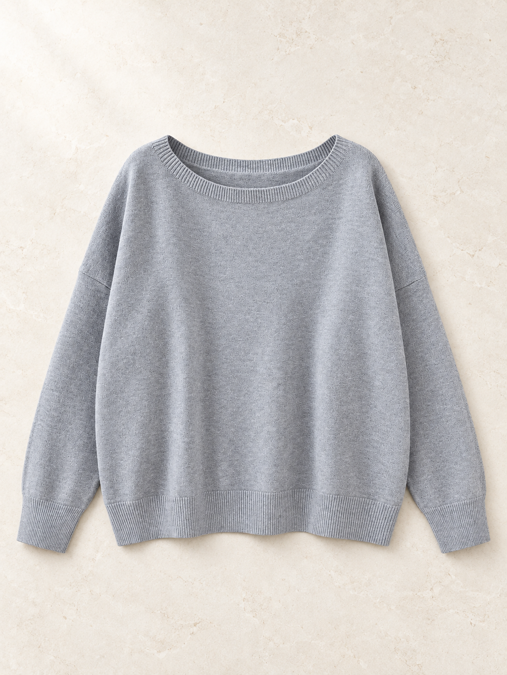 Olivia Relaxed Round Neck Knit Sweater